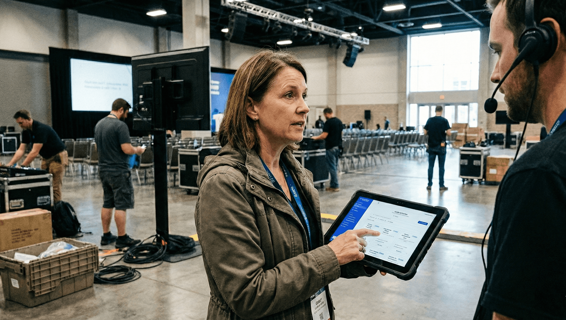 Operação de eventos utilizando o PlannerSystem em um ambiente real